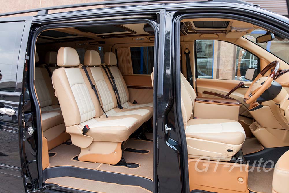 Переобладнання класу "Люкс" мікроавтобуса Mercedes Vito